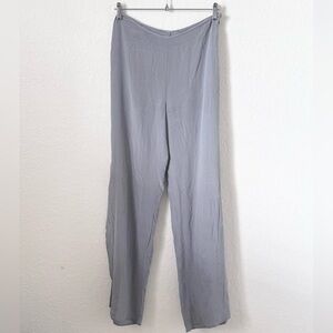 Gray Wide-Leg Pants